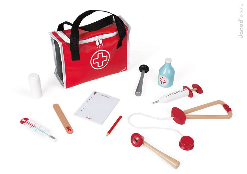 Malette de docteur en bois