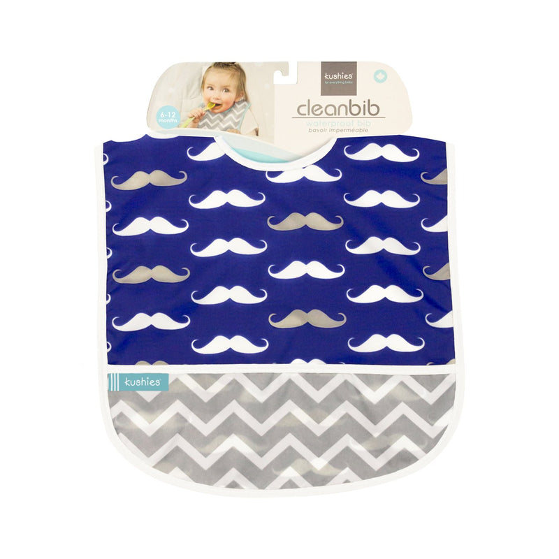 Clean Bib  - Mustache