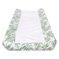 Housse pour matelas à langer - Tropical vert — Perlimpinpin