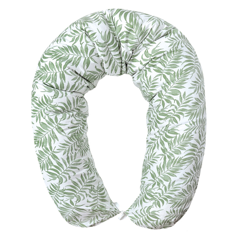 Multifunctional pregnancy pillow - tropical green