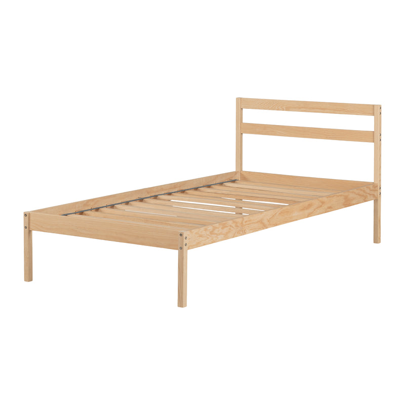 Lit en bois simple 39" Sweedi - Bois naturel