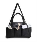 Sac à couches Camellia 4 Pièces- Noir et blanc