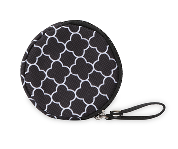 Camellia 4 Piece Tote Style Diaper Bag- Pattern: Black and White