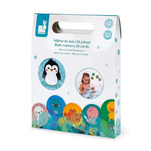 Jeu de mémoire pour le bain