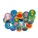 Jeu de mémoire pour le bain