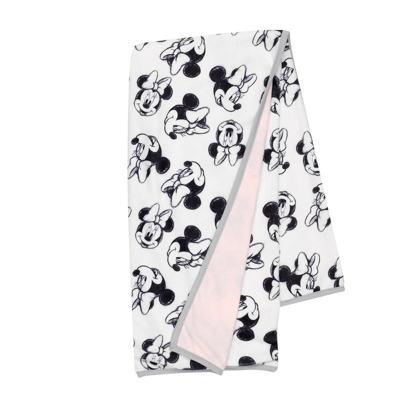 Couverture noir et blanc - Minnie Mouse