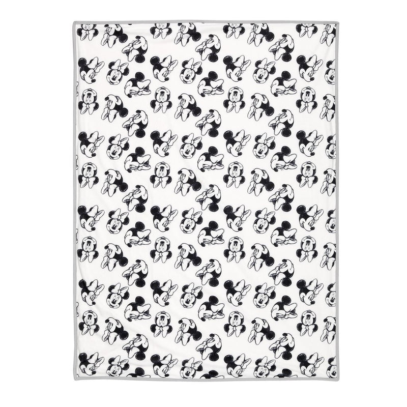 Couverture noir et blanc - Minnie Mouse