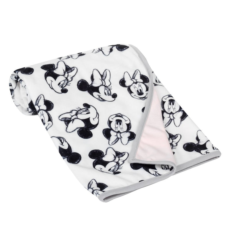 Couverture noir et blanc - Minnie Mouse