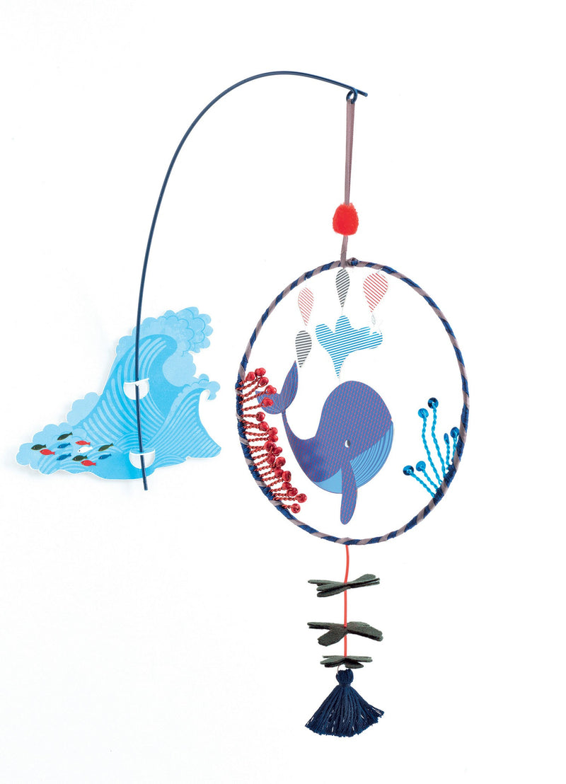 Mobile mural Baleine