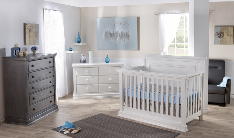 Crib and Dresser Modena Collection Granite