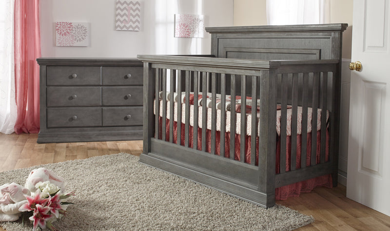 Crib and Dresser Modena Collection Granite