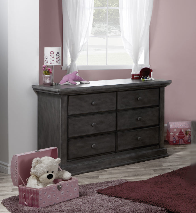 Crib and Dresser Modena Collection Granite