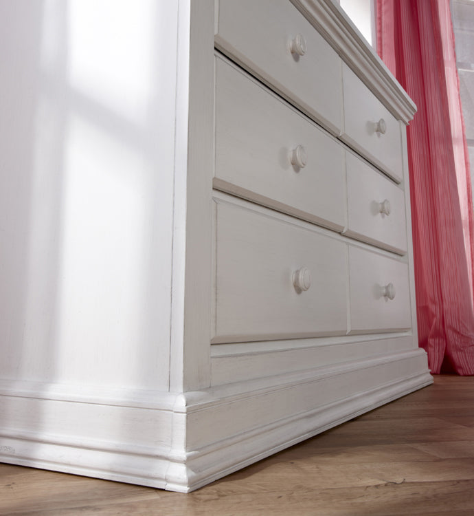 Double Dresser Modena Vintage White