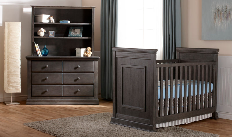 Crib and Dresser Modena Collection Granite