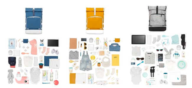 Sancy Changing Backpack Grey