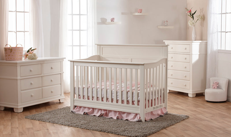 Mobilier 2 morceaux Napoli Tête plate Blanc