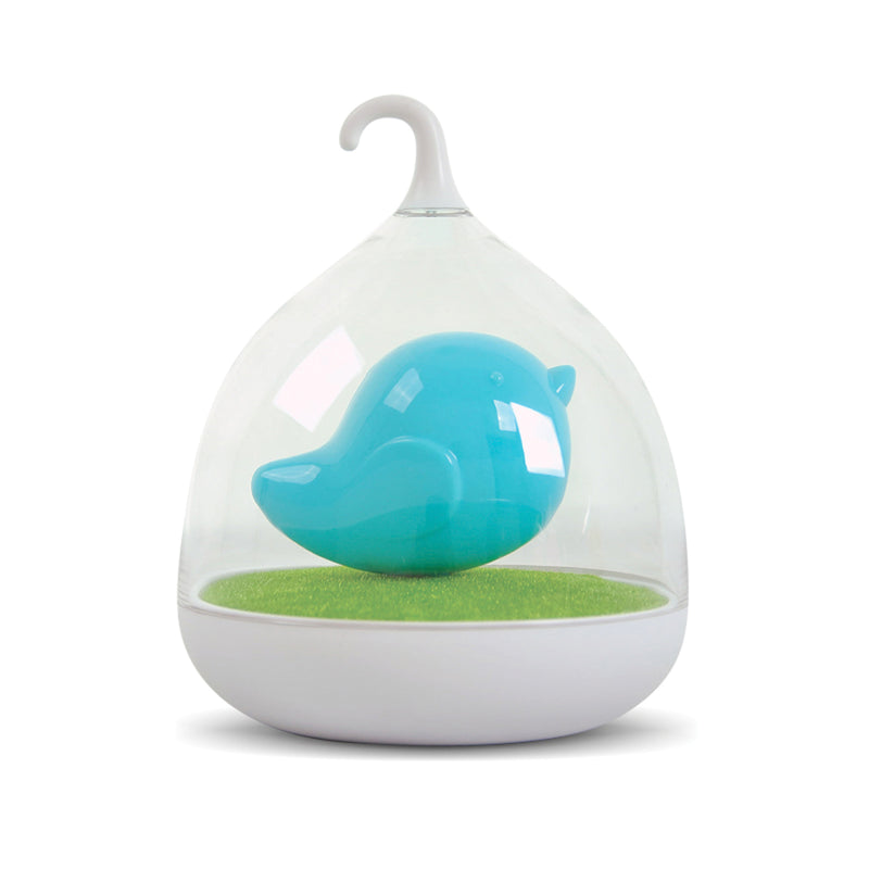 Rechargeable birdcage night light Blue