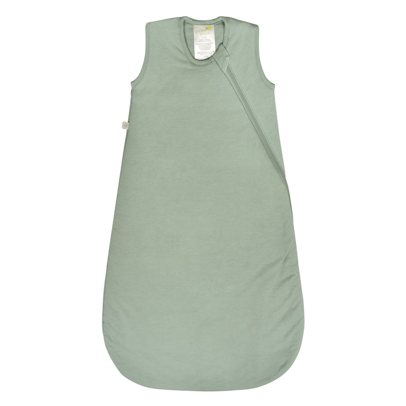 Sac de nuit matelassé en bambou - Vert mousse (1 tog)