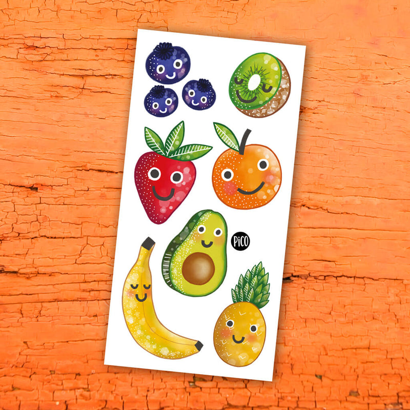 Tatouage - Fruits en folie