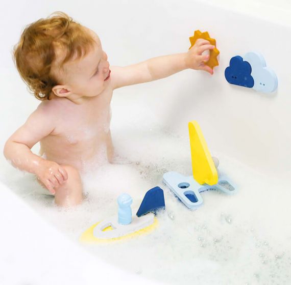 Puzzle de bain - Bateau voilier