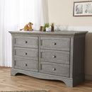 Ensemble bassinette et bureau double Ragusa Granite
