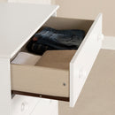 Commode 4 tiroirs Angel - Blanc solide