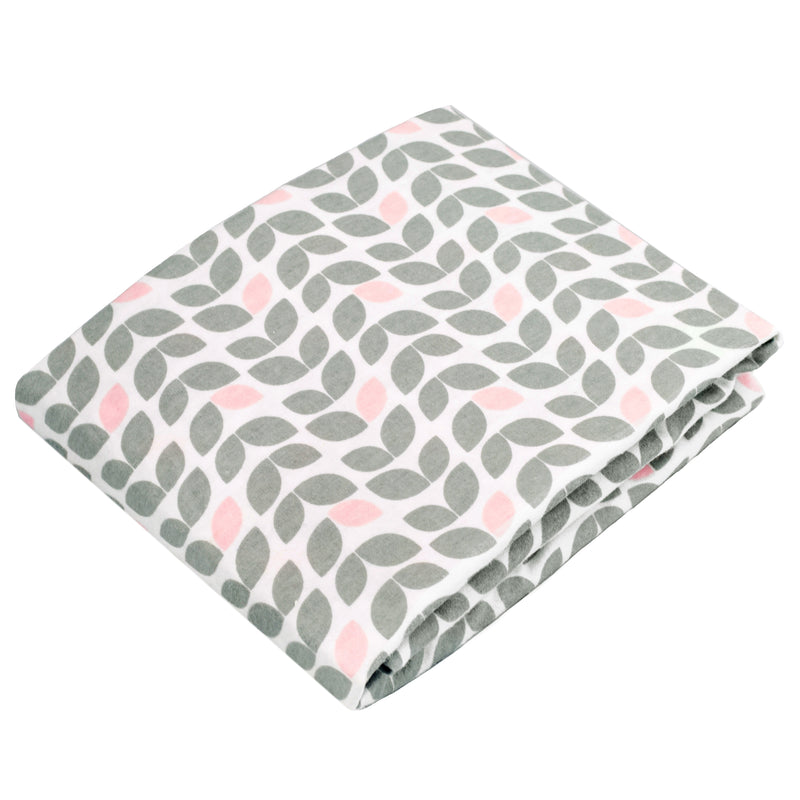 Drap contour pour lit de bébé - Pétale Rose