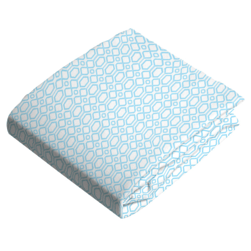Crib Sheet | Blue Octagon