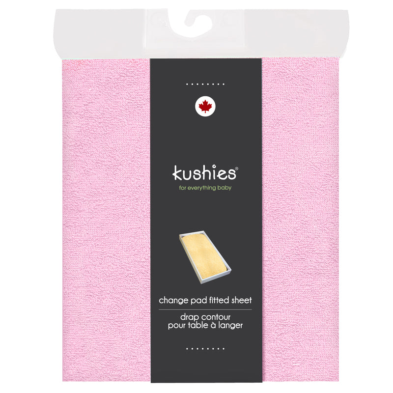 Terry Change Pad Sheet | Pink