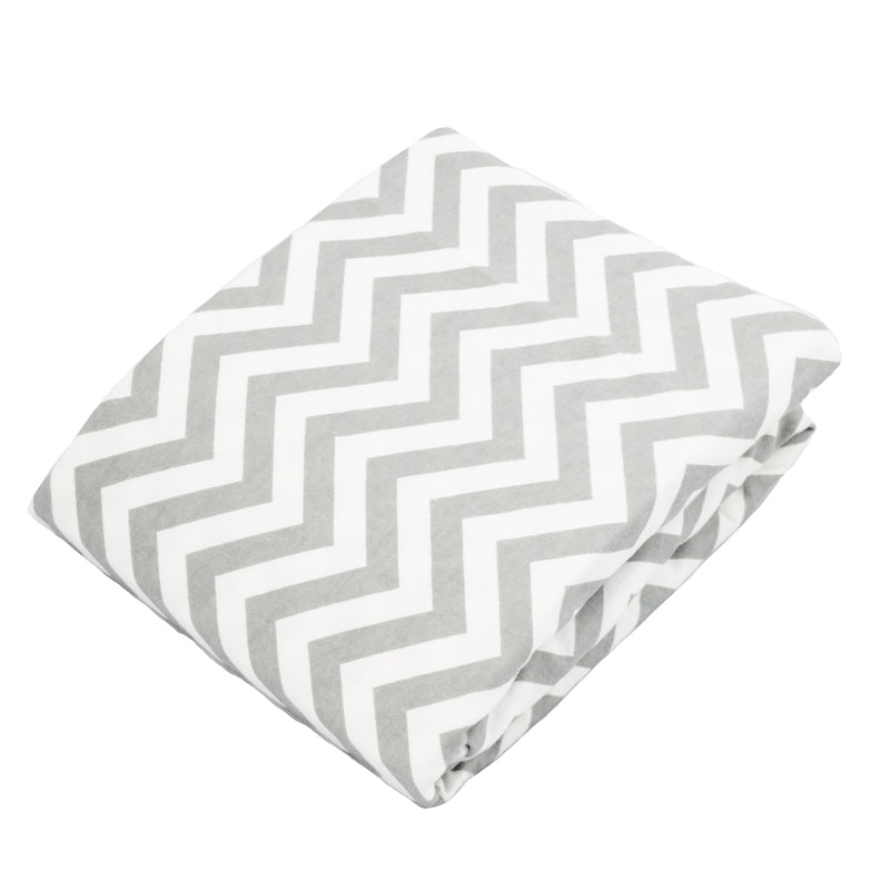 Changing Pad Cover | Chevron Grey