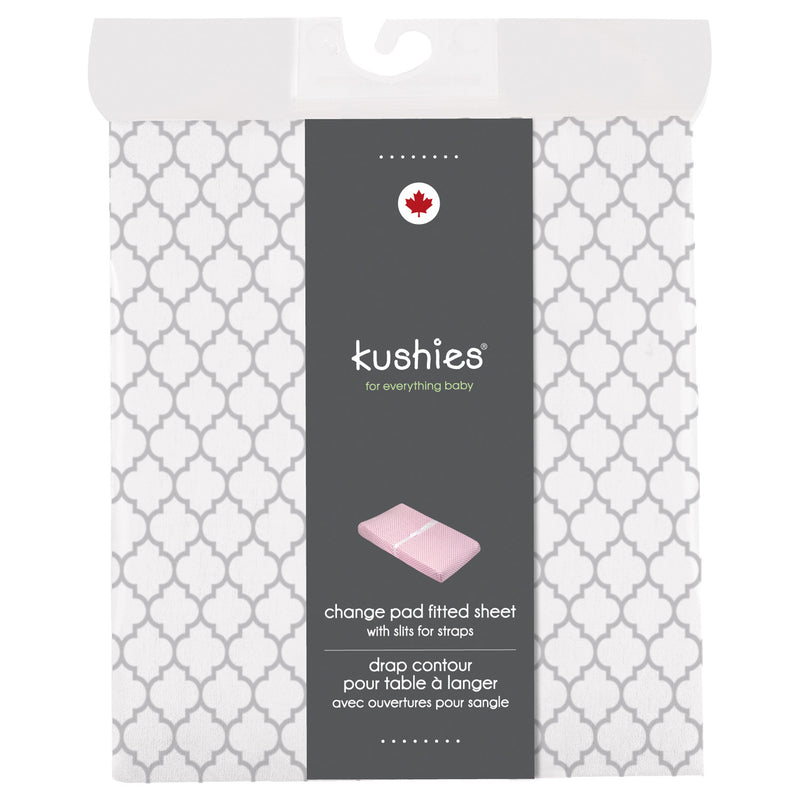 Changing Pad Cover | Ornament Grey