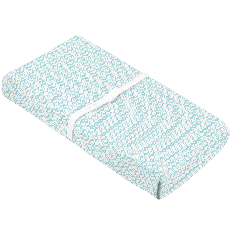 Changing Pad Cover | Octagon Turquoise