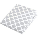 Housse pour matelas à langer avec ouverture pour sangles - Treillis Gris
