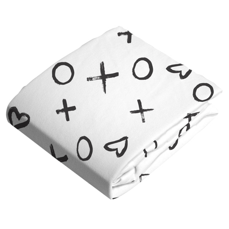 Changing Pad Cover | XO Black & White