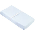 Housse pour matelas à langer avec ouverture pour sangles - Bleu — Kushies Baby