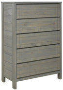WildRoots 5 drawers Chest - Storm