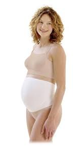Bandeau de soutien pour la grossesse - Blanc - Choix de tailles