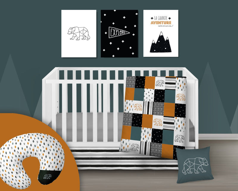Coussin d’allaitement - Petit aventurier