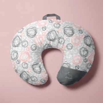 Coussin d’allaitement - Gribouillis en folie