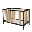 Bassinette N200 - Noir et Naturel