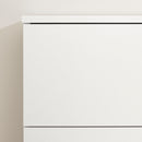 Bureau double 6 tiroirs Cavalleri -Blanc solide