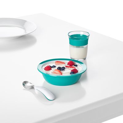 Fork & Spoon Set - Teal