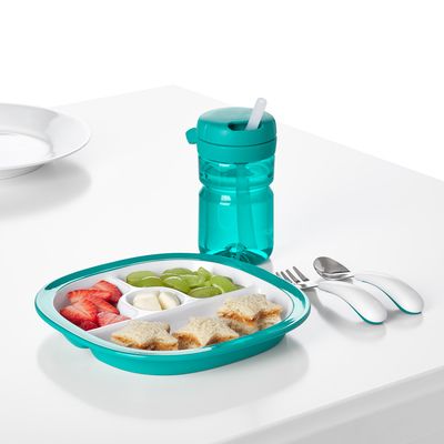 Fork & Spoon Set - Teal