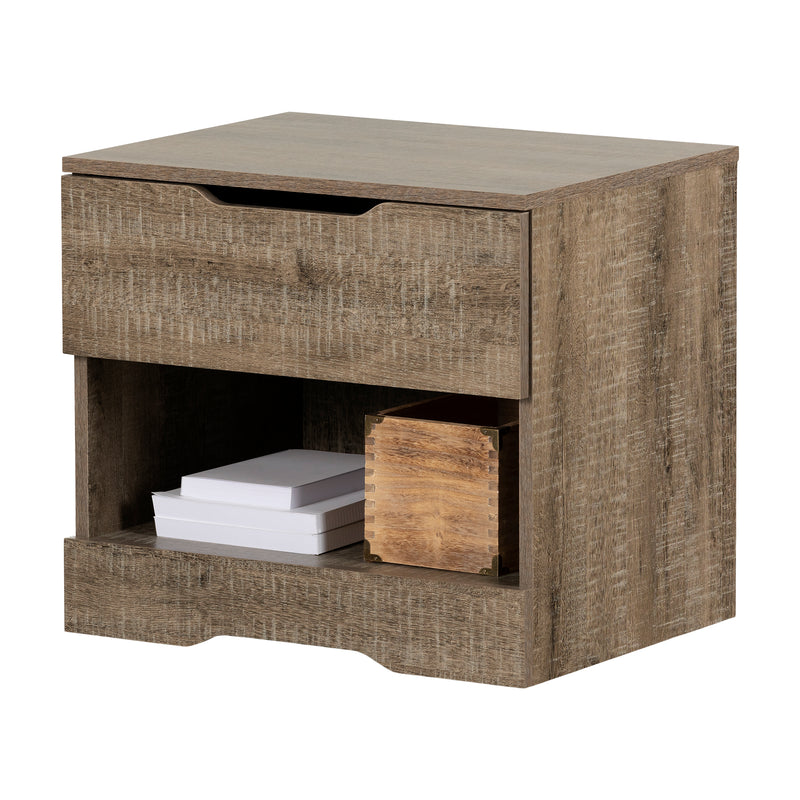 1-Drawer Nightstand  Holland Weathered Oak 9075062