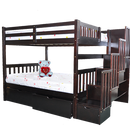 Lits superposés 54"/54" avec escalier Belagio