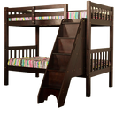 Lits superposés 39"/39" avec escalier Topaz