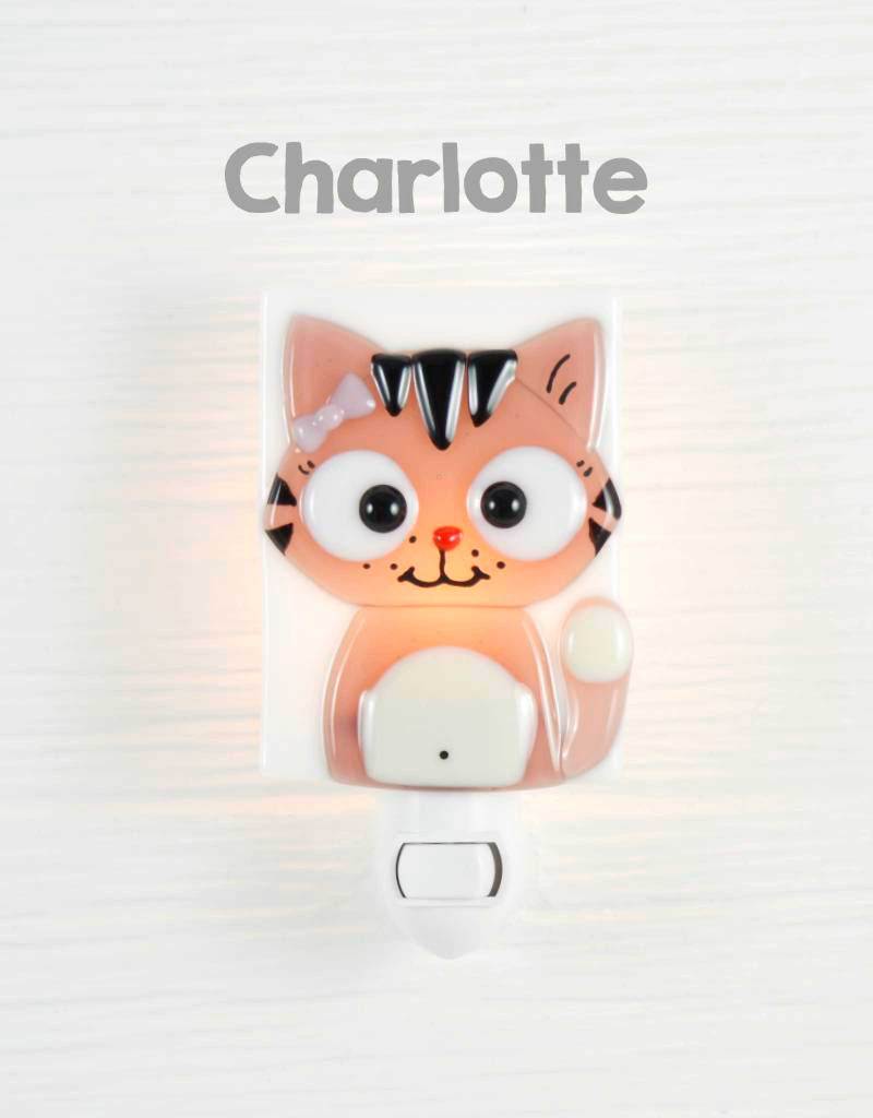 Nightlight Veille sur toi - Chatte Charlotte