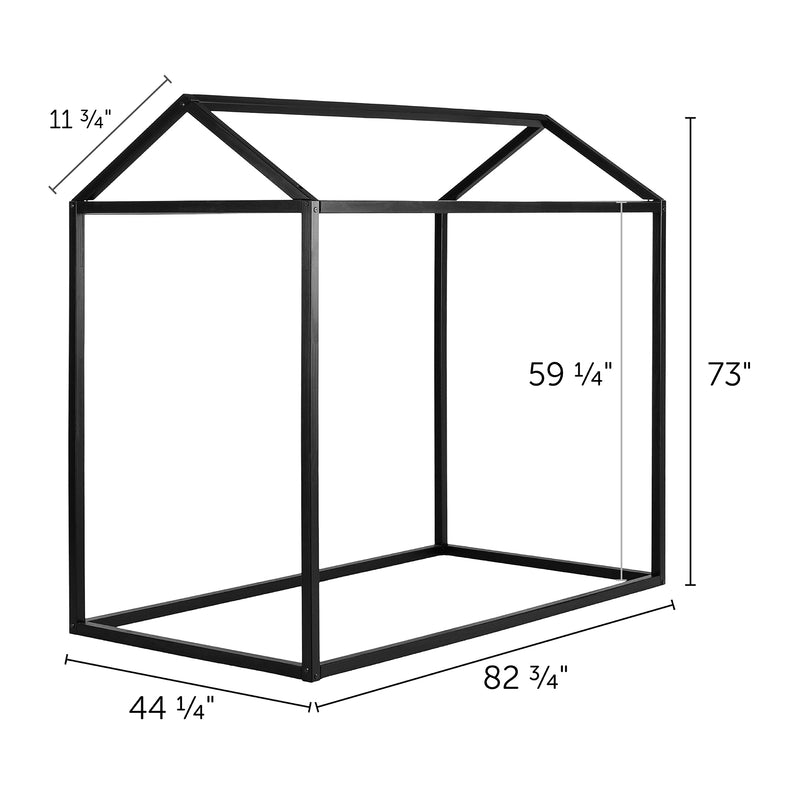 Sweedi - Wooden House Bed Frame