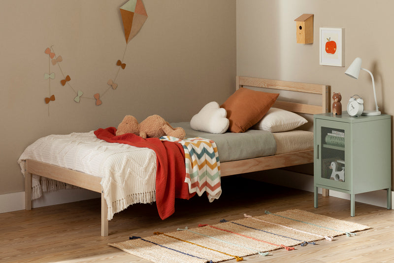 Lit en bois simple 39" Sweedi - Bois naturel